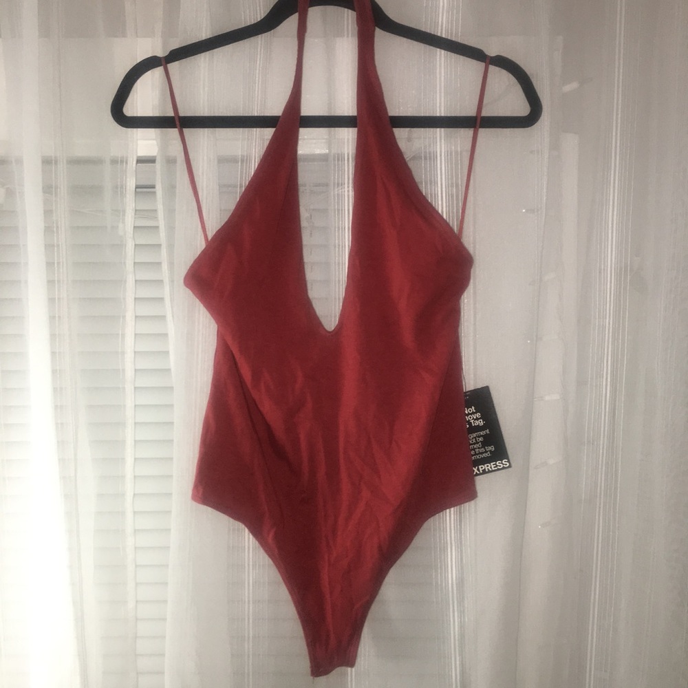 Dark orange bodysuit
